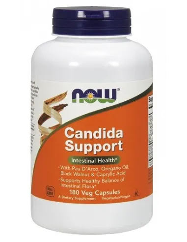 Candida Support (180 Kapseln) von NOW Foods | Body Nutrition (DE)