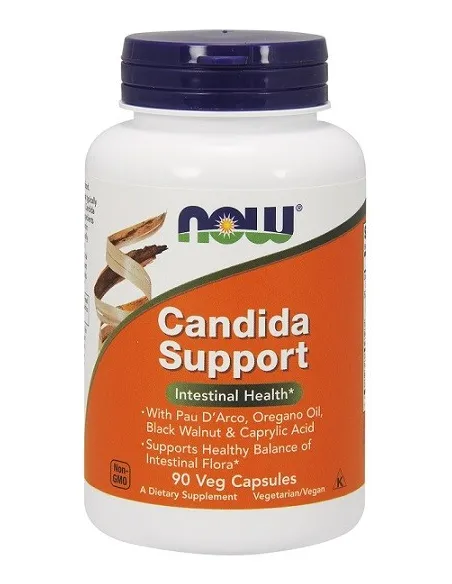 Candida Support (90 vcaps) de NOW Foods | Body Nutrition (FR)