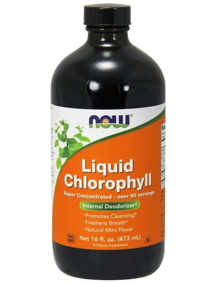 Chlorophyll Liquid von NOW Foods | Body Nutrition (DE)