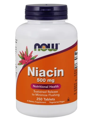 NOW Foods Niacin 500mg | Body Nutrition (ES)