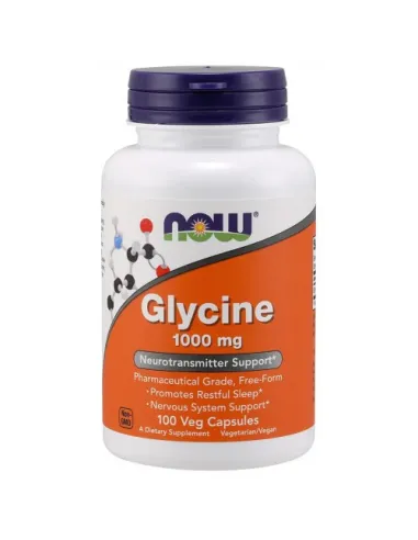 BodyNutrition | Glycine 1000mg (100 vcaps) NOW Foods