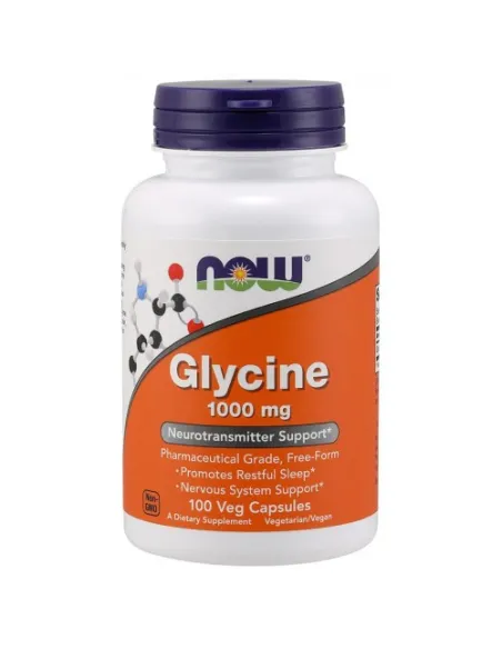 BodyNutrition | Glycine 1000mg (100 vcaps) NOW Foods