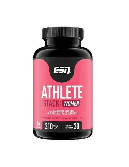 Athlete Stack:WOMEN (210 caps) von ESN | Body Nutrition (DE)