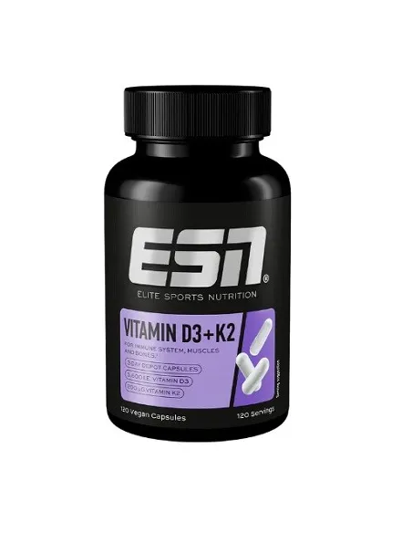 BodyNutrition | Vitamin D3 + K2 120 Kapsel ESN