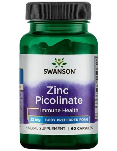 Zinc Picolinate Body Preferred Form 22mg von Swanson | Body Nutrition (DE)