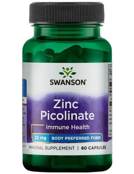 Zinc Picolinate Body Preferred Form 22mg von Swanson | Body Nutrition (DE)