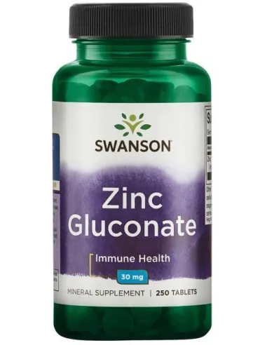 Swanson Zinc Gluconate 30mg | Body Nutrition (ES)
