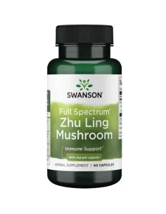 Zhu Ling Mushroom 400mg Full Spectrum by Swanson | Body Nutrition (EN)