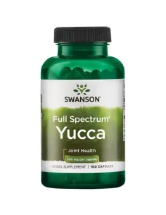 Yucca 500mg Full Spectrum de Swanson | Body Nutrition (FR)