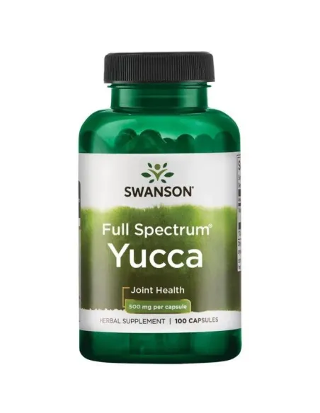 Yucca 500mg Full Spectrum de Swanson | Body Nutrition (FR)