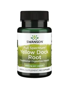 Yellow Dock Root 400mg Full Spectrum by Swanson | Body Nutrition (EN)
