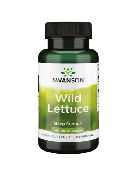 Wild Lettuce 450mg by Swanson | Body Nutrition (EN)