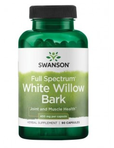 White Willow Bark 400mg Full Spectrum de Swanson | Body Nutrition (FR)