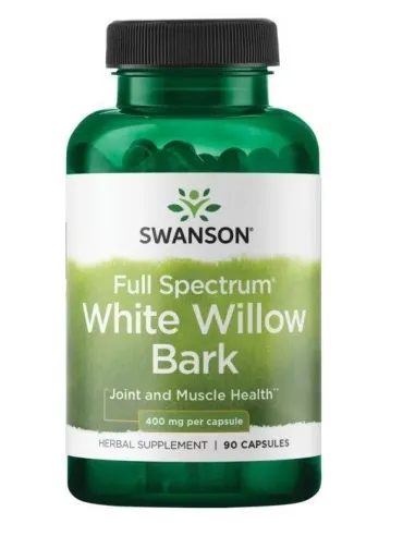 BodyNutrition | White Willow Bark 400mg Full Spectrum Swanson