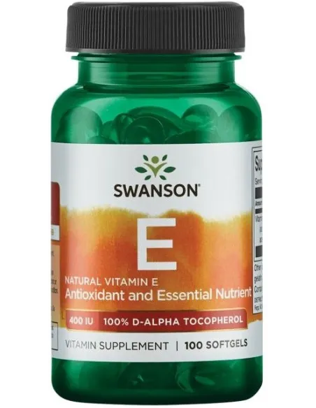 BodyNutrition | Vitamin E 400 IU Natural Swanson