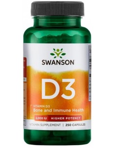 Vitamin D-3 2000 IU von Swanson | Body Nutrition (DE)