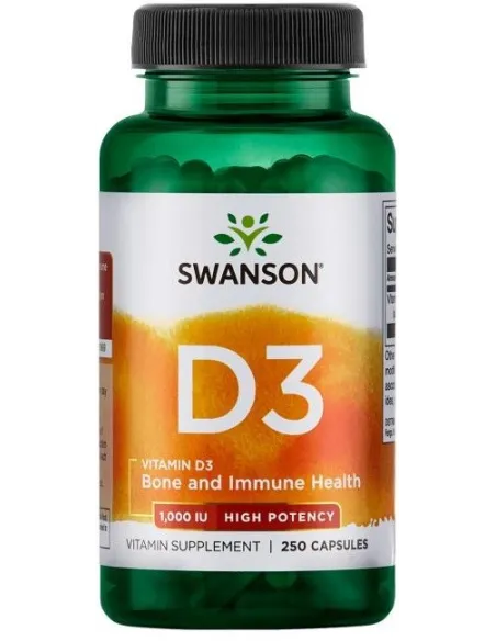 Vitamin D-3 1000 IU de Swanson | Body Nutrition (FR)