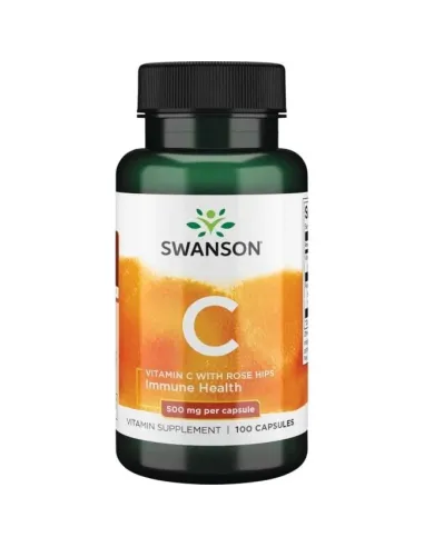 BodyNutrition | Vitamin C with Rose Hips Extract 500mg Swanson