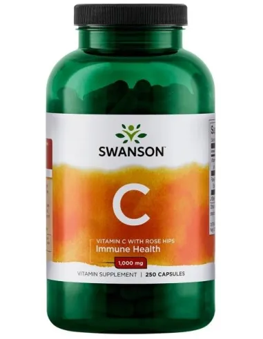 BodyNutrition | Vitamin C with Rose Hips Extract 1000mg Swanson