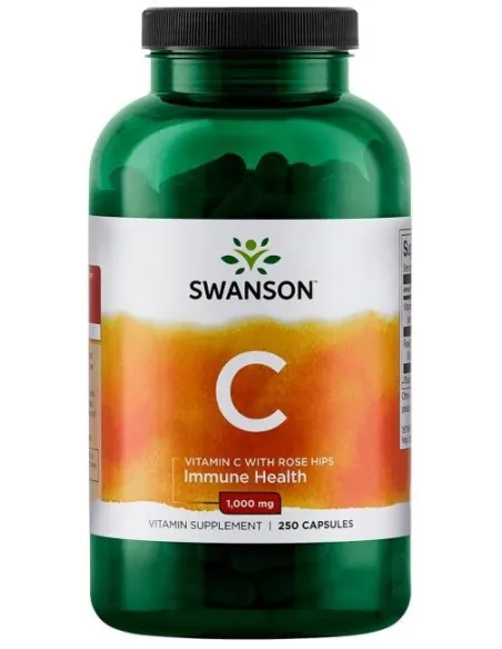 BodyNutrition | Vitamin C with Rose Hips Extract 1000mg Swanson