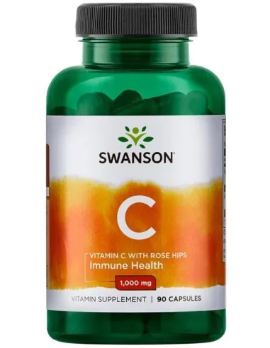 BodyNutrition | Vitamin C with Rose Hips Extract 1000mg Swanson