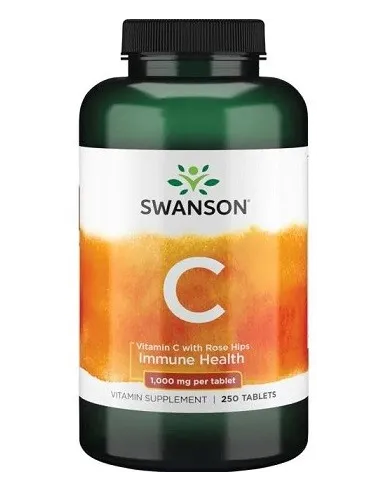 Vitamin C with Rose Hips 1000mg by Swanson | Body Nutrition (EN)