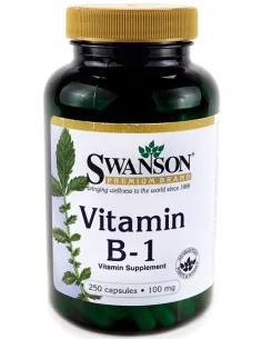 Swanson Vitamin B-1 (Thiamin) 100mg | Body Nutrition (ES)