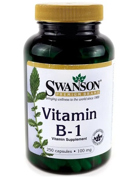 Swanson Vitamin B-1 (Thiamin) 100mg | Body Nutrition (ES)