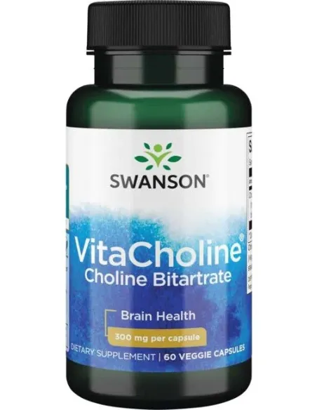 BodyNutrition | VitaCholine Choline Bitartrate 300mg Swanson