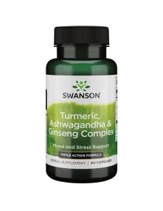 BodyNutrition | Turmeric Ashwagandha & Ginseng Complex Swanson