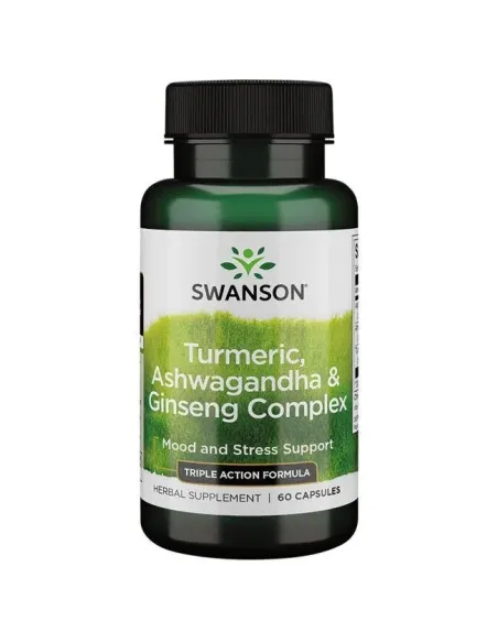 BodyNutrition | Turmeric Ashwagandha & Ginseng Complex Swanson