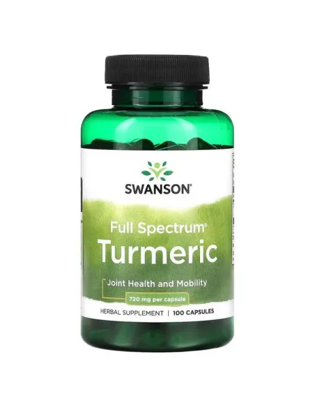 Turmeric 720mg Full Spectrum by Swanson | Body Nutrition (EN)