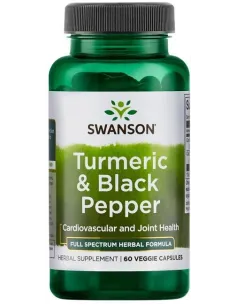 Turmeric & Black Pepper by Swanson | Body Nutrition (EN)