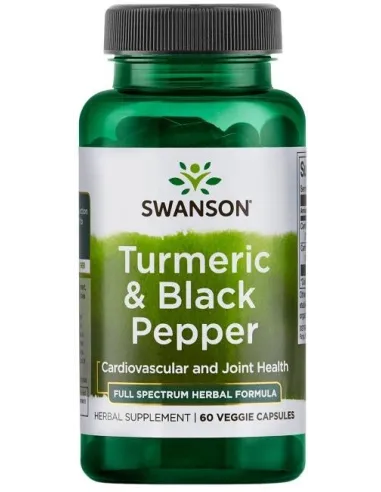 Turmeric & Black Pepper von Swanson | Body Nutrition (DE)