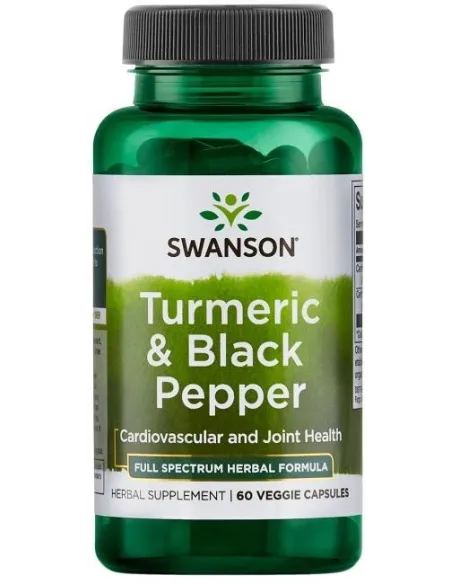 Turmeric & Black Pepper von Swanson | Body Nutrition (DE)