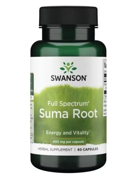 Suma Root 400mg Full Spectrum von Swanson | Body Nutrition (DE)