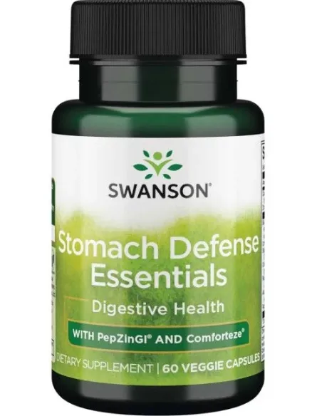 Stomach Defense Essentials with PepZinGI and Comforteze von Swanson | Body Nutrition (DE)