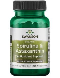 Spirulina & Astaxanthin de Swanson | Body Nutrition (FR)