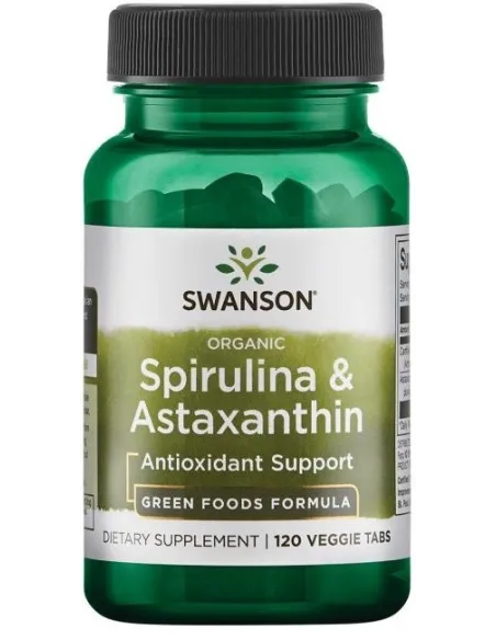 Swanson Spirulina & Astaxanthin | Body Nutrition (ES)