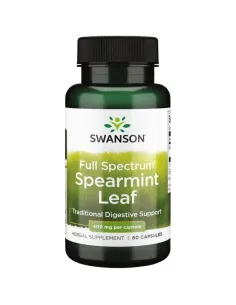 Swanson Spearmint Leaf 400mg Full Spectrum | Body Nutrition (ES)