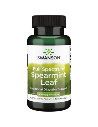 Spearmint Leaf 400mg Full Spectrum by Swanson | Body Nutrition (EN)