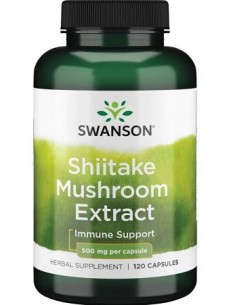 Shiitake Mushroom Extract 500mg by Swanson | Body Nutrition (EN)