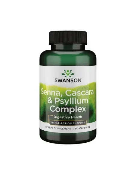 Senna Cascara & Psyllium Complex de Swanson | Body Nutrition (FR)