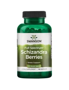 Schizandra Berries 525mg Full Spectrum de Swanson | Body Nutrition (FR)