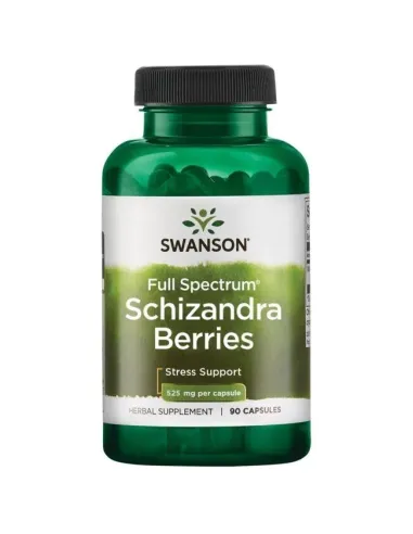 Schizandra Berries 525mg Full Spectrum de Swanson | Body Nutrition (FR)