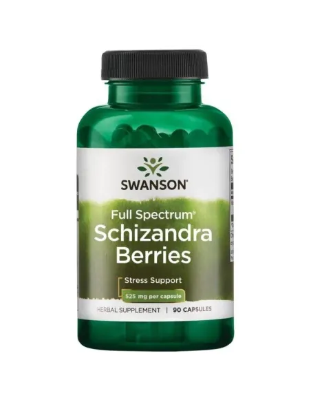 Schizandra Berries 525mg Full Spectrum de Swanson | Body Nutrition (FR)