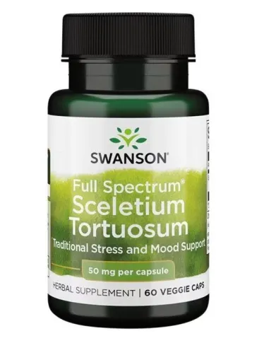 Sceletium Tortuosum 50mg Full Spectrum de Swanson | Body Nutrition (FR)