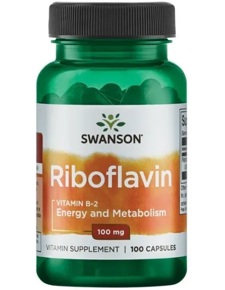 Swanson Riboflavin Vitamin B-2 100mg | Body Nutrition (ES)