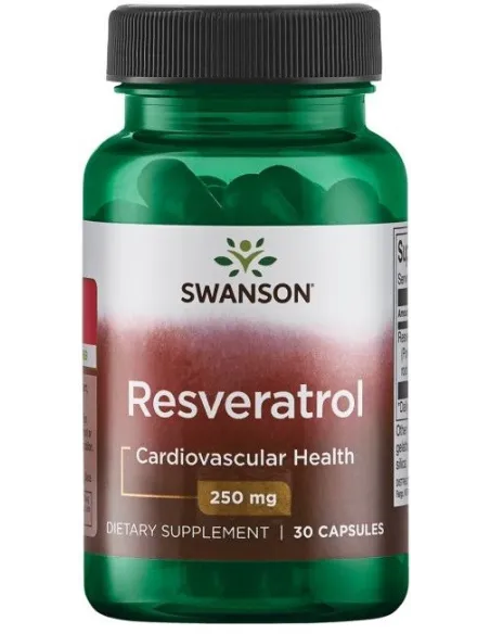 Swanson Resveratrol 250mg | Body Nutrition (ES)