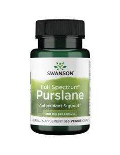 Purslane 400mg Full Spectrum de Swanson | Body Nutrition (FR)